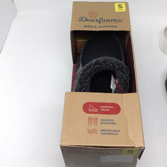 Dearfoams Men's Brendan Microsuede Clog Slipper - Picture 11 of 15